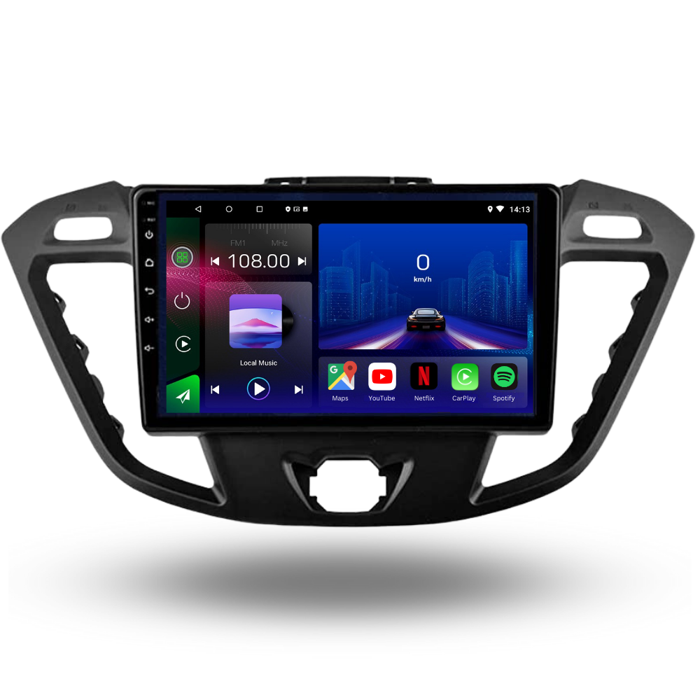 Ford Transit Custom | MK8 | 2013-2018 | Android 13 Autoradio | Apple CarPlay | Android Auto - AutoTunes