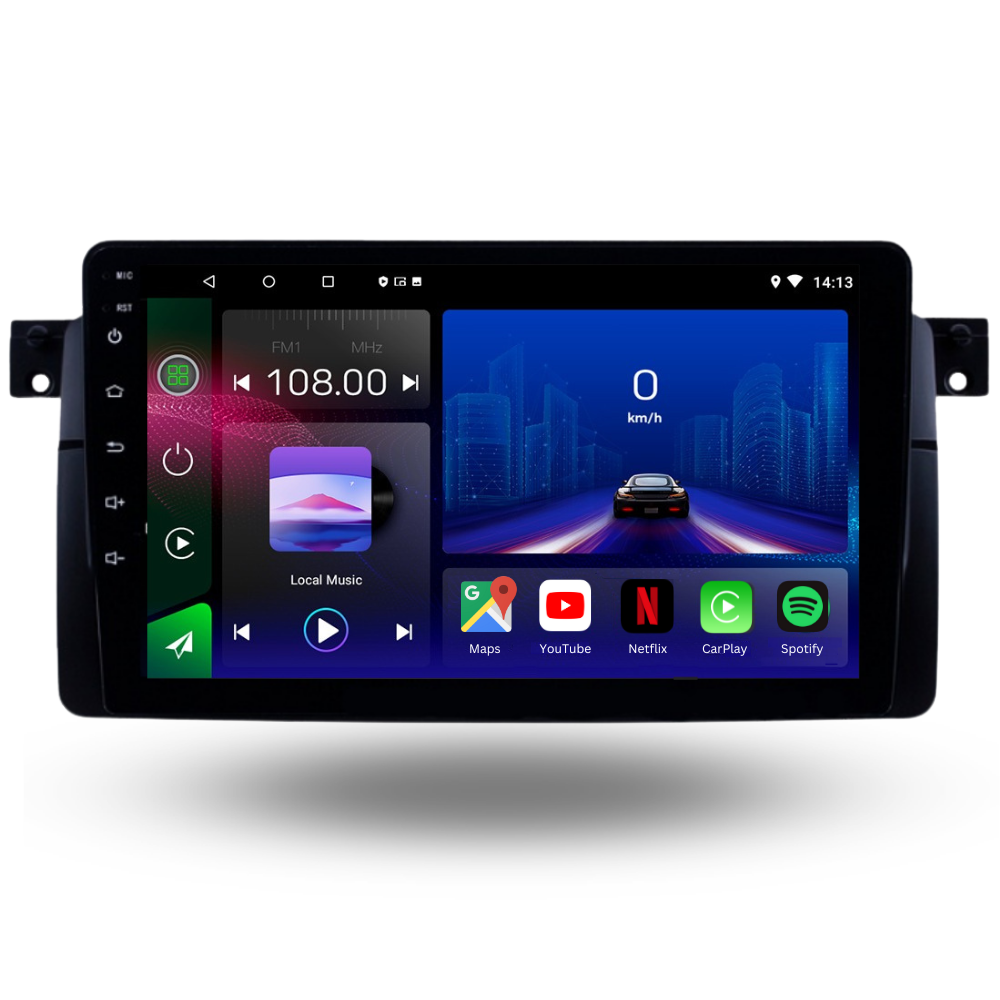 BMW 3 SERIES | E46 1997-2006 | Android 13 Autoradio | Apple CarPlay | Android Auto - AutoTunes