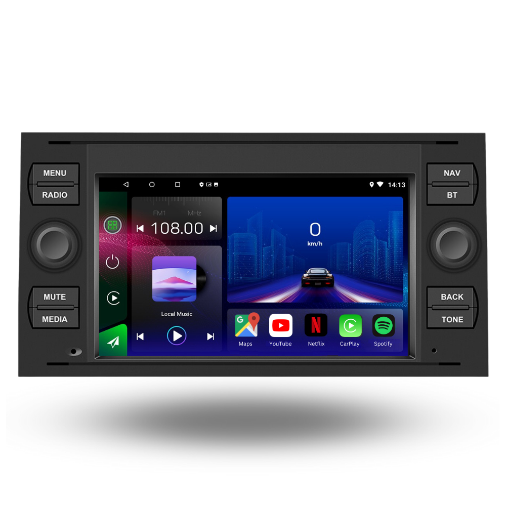 Ford Transit | Kuga | MK7 2006-2013 | Android 13 Autoradio | Apple CarPlay | Android Auto - AutoTunes