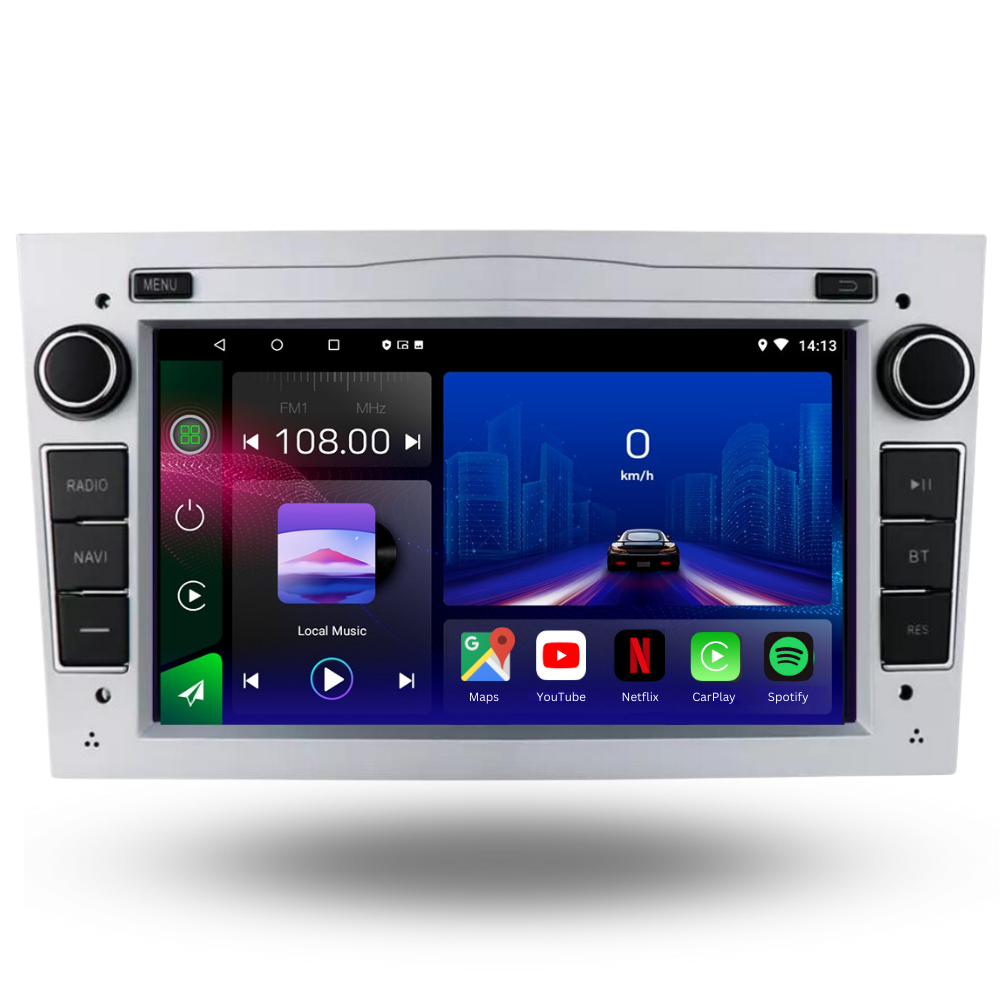 Opel | Universal | Android 13 Autoradio | Apple CarPlay | Android Auto - AutoTunes