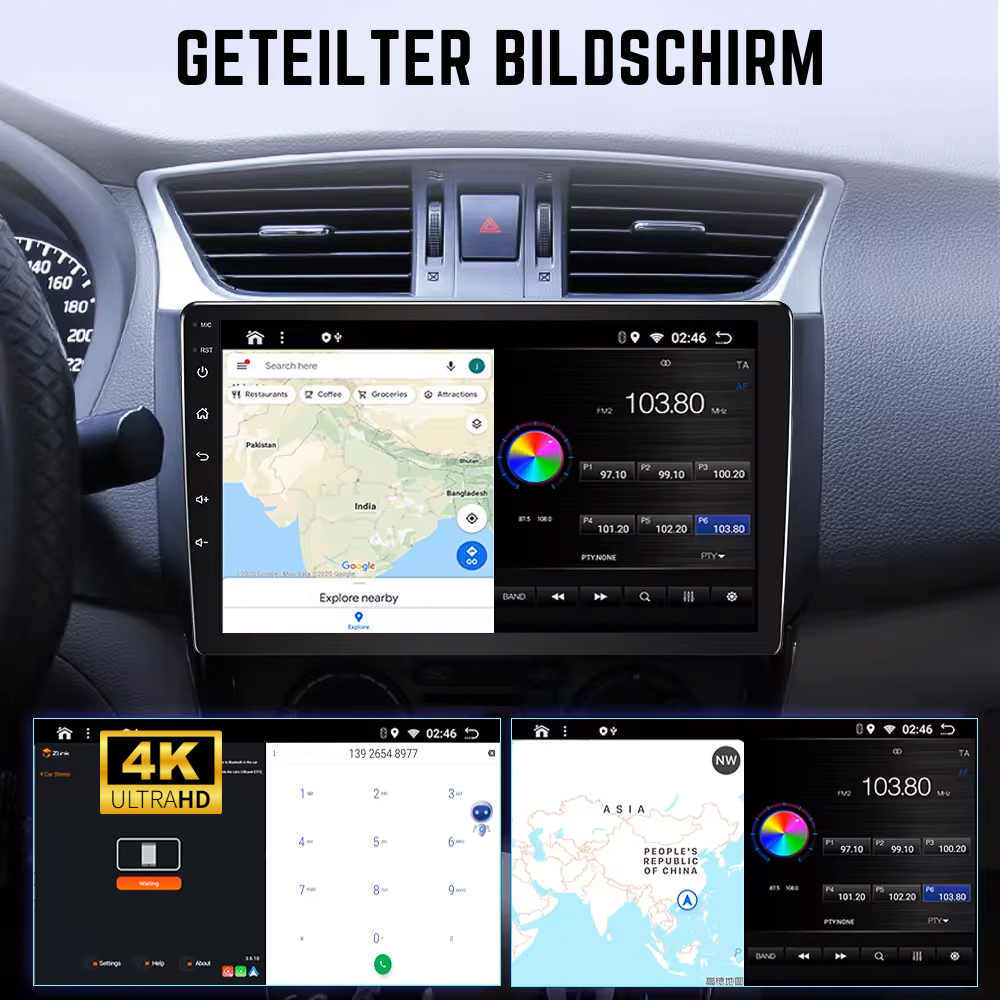 Volkswagen | Passat B6 B7 CC | 2006-2016 | Android 13 Autoradio | Apple CarPlay | Android Auto - AutoTunes