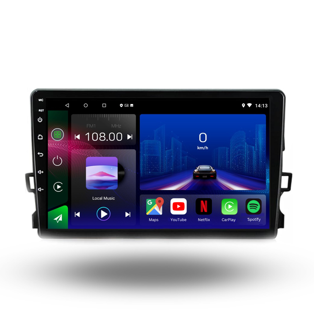 Toyota Auris | 2006-2012 | Android 13 Autoradio | Apple CarPlay | Android Auto - AutoTunes