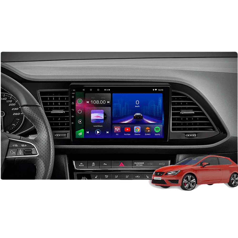 Seat Leon | 2013-2020 | Android 13 Autoradio | Apple CarPlay | Android Auto - AutoTunes